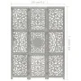 Paravent 3 Paneele handgeschnitztes graues Mangoholz 120x165 cm von vidaXL, Raumteiler - Ref: Foro24-285337, Preis: 143,22 €,...