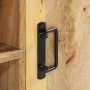 Massives Mangoholz-TV-Möbel 110x35x40 cm von , CD- und DVD-Speicher - Ref: Foro24-372722, Preis: 175,14 €, Rabatt: %