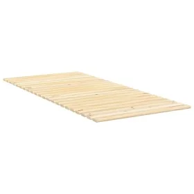 Solid pine wood bed base slats 90x200 cm by , Beds and slatted bases - Ref: Foro24-377309, Price: 58,23 €, Discount: %