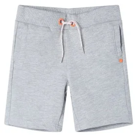 Pantalón corto de niños con cordón gris 128 by , kids pants - Ref: Foro24-12372, Price: 9,44 €, Discount: %