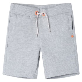 Pantalón corto de niños con cordón gris 128 de , Pantalones de niños - Ref: Foro24-12372, Precio: 9,53 €, Descuento: %