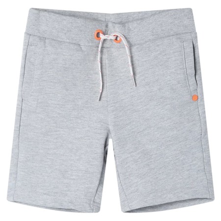 Pantalón corto de niños con cordón gris 128 by , kids pants - Ref: Foro24-12372, Price: 9,53 €, Discount: %