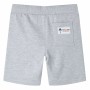 Pantalón corto de niños con cordón gris 128 by , kids pants - Ref: Foro24-12372, Price: 9,53 €, Discount: %