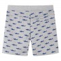 Pantalones cortos de niños con cordón gris claro melange 128 by , kids pants - Ref: Foro24-12332, Price: 10,20 €, Discount: %
