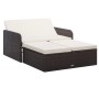 2-piece garden furniture set and brown synthetic rattan cushions by vidaXL, Garden sets - Ref: Foro24-46079, Price: 379,82 €,...