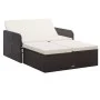 2-piece garden furniture set and brown synthetic rattan cushions by vidaXL, Garden sets - Ref: Foro24-46079, Price: 368,60 €,...
