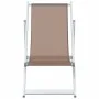 Faltbare Strandstühle, 2 Stück, Aluminium und Textilene, braun. von , Gartenstühle - Ref: Foro24-360170, Preis: 103,79 €, Rab...