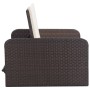 2-teiliges Gartenmöbel-Set und braune synthetische Rattankissen von vidaXL, Gartensets - Ref: Foro24-46079, Preis: 379,69 €, ...