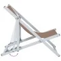 Faltbare Strandstühle, 2 Stück, Aluminium und Textilene, braun. von , Gartenstühle - Ref: Foro24-360170, Preis: 103,79 €, Rab...