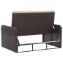 2-piece garden furniture set and brown synthetic rattan cushions by vidaXL, Garden sets - Ref: Foro24-46079, Price: 379,82 €,...