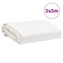 Lona blanca 5x5 m 600 g/m² de , Lonas impermeables - Ref: Foro24-156070, Precio: 151,46 €, Descuento: %