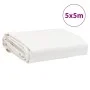 Weiße Plane 5x5 m 600 g/m² von , Wasserdichte Planen - Ref: Foro24-156070, Preis: 148,13 €, Rabatt: %