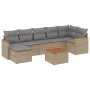 Juego de sofás de jardín con cojines beige 8 pzas ratán PE de , Conjuntos de jardín - Ref: Foro24-3258601, Precio: 483,37 €, ...
