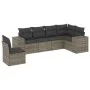 Gartenmöbel-Set, 6-teilig, mit grauen Polstern aus synthetischem Rattan. von , Gartensets - Ref: Foro24-3222629, Preis: 396,0...