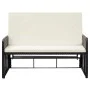 2-piece garden furniture set and black synthetic rattan cushions by vidaXL, Garden sets - Ref: Foro24-46078, Price: 381,57 €,...