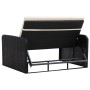 2-piece garden furniture set and black synthetic rattan cushions by vidaXL, Garden sets - Ref: Foro24-46078, Price: 390,13 €,...