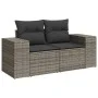 Gartenmöbel-Set, 6-teilig, mit grauen Polstern aus synthetischem Rattan. von , Gartensets - Ref: Foro24-3222579, Preis: 391,9...