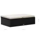 2-teiliges Gartenmöbel-Set und schwarze Kissen aus synthetischem Rattan von vidaXL, Gartensets - Ref: Foro24-46078, Preis: 38...
