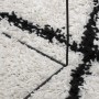Alfombra de pelo largo moderna PAMPLONA crema y negro 100x200cm by , Rugs - Ref: Foro24-375364, Price: 42,46 €, Discount: %