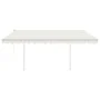 Automatic retractable awning with cream poles 4.5x3.5 m by , Awnings - Ref: Foro24-3070047, Price: 638,38 €, Discount: %