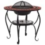 vidaXl Terracotta and White Ceramic Mosaic Table Brazier 68 cm by vidaXL, Chimneys - Ref: Foro24-46726, Price: 101,57 €, Disc...