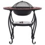 vidaXl Terracotta and White Ceramic Mosaic Table Brazier 68 cm by vidaXL, Chimneys - Ref: Foro24-46726, Price: 95,00 €, Disco...