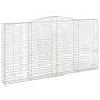 Gabion baskets 9 pcs arch shape iron 400x30x200/220 cm by , Pots and planters - Ref: Foro24-3146938, Price: 2,00 €, Discount: %