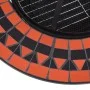 vidaXl Terracotta and White Ceramic Mosaic Table Brazier 68 cm by vidaXL, Chimneys - Ref: Foro24-46726, Price: 101,57 €, Disc...