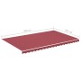 Ersatzstoff für burgunderrote Markise 5x3 m von , Markisen - Ref: Foro24-311971, Preis: 93,11 €, Rabatt: %