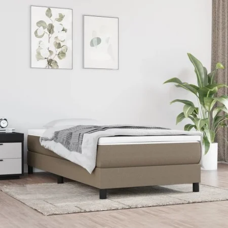 Pocket spring mattress taupe gray fabric 120x190x20 cm by , Mattresses - Ref: Foro24-4007145, Price: 199,41 €, Discount: %