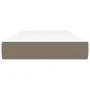 Pocket spring mattress taupe gray fabric 120x190x20 cm by , Mattresses - Ref: Foro24-4007145, Price: 199,41 €, Discount: %