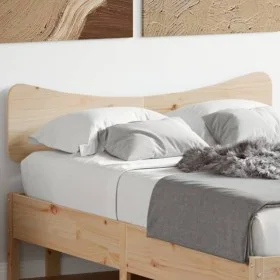 Solid pine wood headboard 135 cm by , Headboards and footboards - Ref: Foro24-844781, Price: 33,52 €, Discount: %