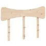 Solid pine wood headboard 135 cm by , Headboards and footboards - Ref: Foro24-844781, Price: 33,88 €, Discount: %