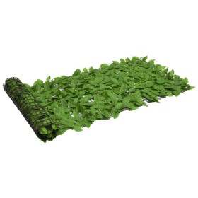 Balkonschirm aus grünen Blättern, 200 x 75 cm von , Sonnenschirme - Ref: Foro24-3216421, Preis: 21,63 €, Rabatt: %