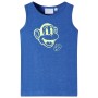 Kinder-Tanktop Blau Melange 92 von , Kinder-T-Shirts - Ref: Foro24-11659, Preis: 8,00 €, Rabatt: %