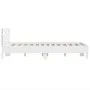 Bed frame with headboard and white LED lights 120x190 cm by , Beds and slatted bases - Ref: Foro24-3207574, Price: 173,56 €, ...