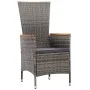 Garden dining set 9 pieces and gray synthetic rattan cushions by vidaXL, Garden sets - Ref: Foro24-46041, Price: 845,40 €, Di...