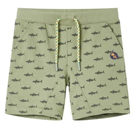 Children's shorts with drawstring light khaki 140 by , kids pants - Ref: Foro24-12328, Price: 10,09 €, Discount: %