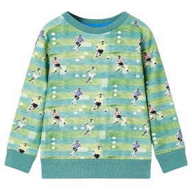 Sudadera infantil verde claro mélange 92 de , Camisetas para niños - Ref: Foro24-12459, Precio: 12,49 €, Descuento: %