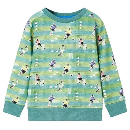 Kinder-Sweatshirt hellgrün meliert 92 von , Kinder-T-Shirts - Ref: Foro24-12459, Preis: 12,37 €, Rabatt: %