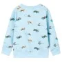 Sudadera infantil azul claro mélange 128 de , Camisetas para niños - Ref: Foro24-11902, Precio: 12,86 €, Descuento: %