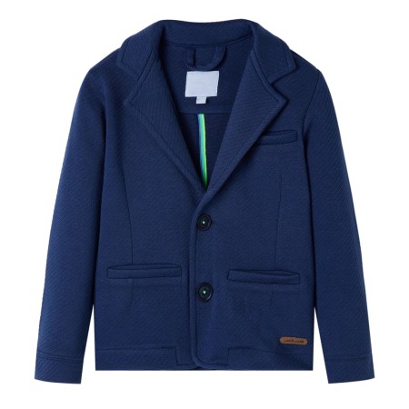 Chaqueta de traje infantil azul oscuro 116 de , Camisetas para niños - Ref: Foro24-12136, Precio: 24,02 €
