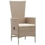 9-piece garden dining set and beige synthetic rattan cushions by vidaXL, Garden sets - Ref: Foro24-46048, Price: 943,27 €, Di...