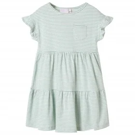 Kinderkleid mit mintgrünen Rüschenärmeln 92 von , Kinderkleider - Ref: Foro24-11509, Preis: 10,19 €, Rabatt: %