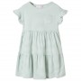 Kinderkleid mit mintgrünen Rüschenärmeln 92 von , Kinderkleider - Ref: Foro24-11509, Preis: 10,30 €, Rabatt: %