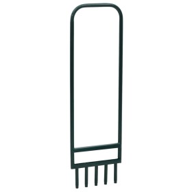 Rasenbelüfter mit 5 hohlen Stahlspießen, grün pulverbeschichtet von , Gartenwerkzeuge - Ref: Foro24-156040, Preis: 50,05 €, R...