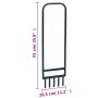Rasenbelüfter mit 5 hohlen Stahlspießen, grün pulverbeschichtet von , Gartenwerkzeuge - Ref: Foro24-156040, Preis: 50,05 €, R...