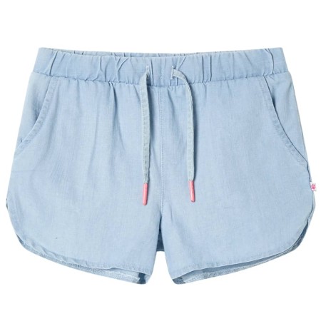 Hellblaue Soft-Denim-Shorts für Kinder 140 von , Kinderhosen - Ref: Foro24-10888, Preis: 10,43 €, Rabatt: %