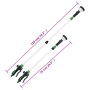 Lanza pulverizadora telescópica con 10 patrones 75-110 cm de , Accesorios de aspersión - Ref: Foro24-155881, Precio: 23,47 €,...