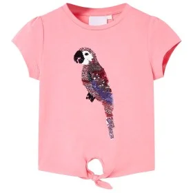 Camiseta infantil rosa fluorescente 116 de , Camisetas para niños - Ref: Foro24-10546, Precio: 8,64 €, Descuento: %